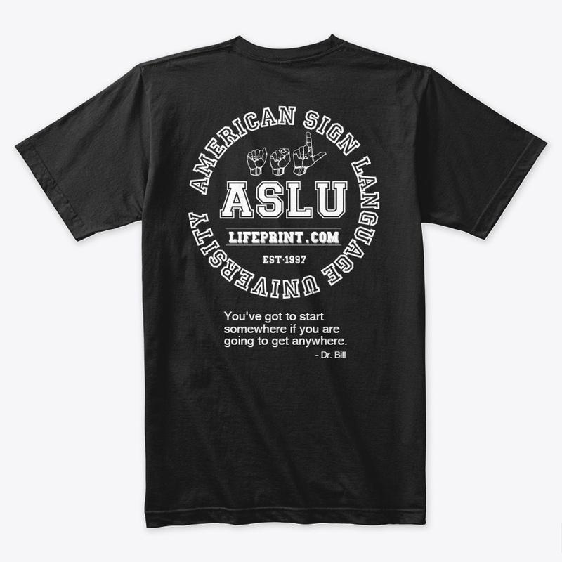 ASL University Gear (Lifeprint.com)